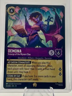 Demona Scourge of The Wyvern Clan 55/204 Non Foil Disney Lorcana NM - Image 2