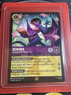 Demona Scourge of The Wyvern Clan 55/204 Non Foil Disney Lorcana NM - Image 4