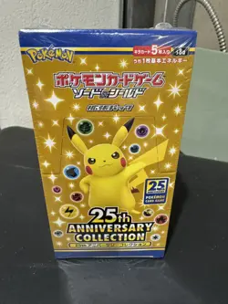 New Pokemon Card Expansion Pack 25th Anniversary Collection Box s8a Japanese Ver - Image 1