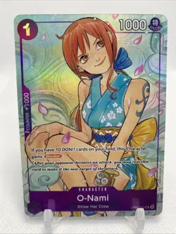 O-Nami (Illustration Box Vol.1) OP05-062 One Piece Promotion Cards Foil - Image 1