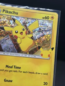 Pokemon Pikachu Card Lot Pikachu 25/25 + Flying Pikachu 110/108 - Image 2
