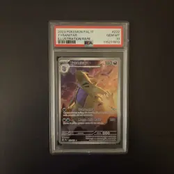 Pokemon Card PSA 10 Tyranitar Illustration Rare Paldea Evolved 222/193 IT - Image 3