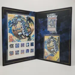 Yu-Gi-Oh! Yugioh 25th Japan Post Limit Stamp Blue Eyes Card Promo New IN STOCK - Image 1
