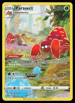 Parasect TG01/TG30 Ultra Rare Lost Origin Pokemon Card - Image 1
