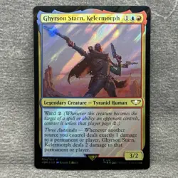 MTG Ghyrson Starn, Kelermorph Warhammer 40,000 40K #124 Surge Foil NM Magic Card - Image 1