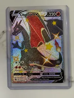 Charizard V 079/073 Shining Fates Full Art Holo Pokemon TCG Card English - Image 2