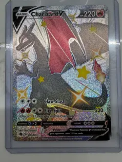 Charizard V 079/073 Shining Fates Full Art Holo Pokemon TCG Card English - Image 3