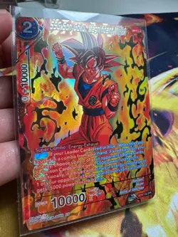 2022 Dragon Ball Super Card TCG BT17-138 SPR SSG Son Goku Magnificent Might - Image 2