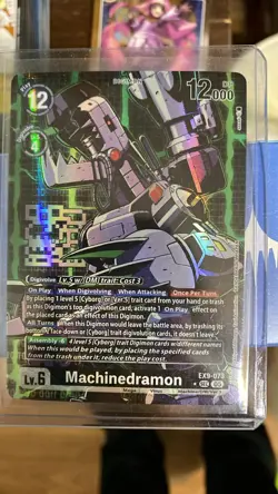 Machinedramon EX9-073 SEC Alternate Art NM Digimon Card Game - Image 1