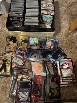 Huge Dragon ball Z Card Game Lot - Image 1