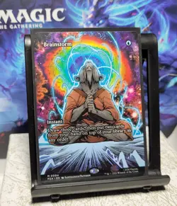 MTG Teenage Mutant Ninja Turtles Brainstorm 4, NM, Borderless, Regular - Image 1