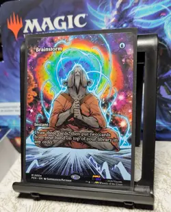 MTG Teenage Mutant Ninja Turtles Brainstorm 4, NM, Borderless, Regular - Image 2