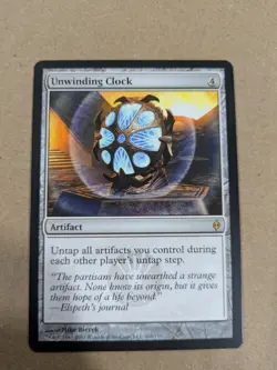 Unwinding Clock - MTG - New Phyrexia - LP - Image 1