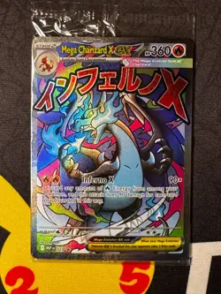 Mega Charizard X ex MEP 023 and Oricorio ex MEP 024 - Black Star Promo - SEALED - Image 1