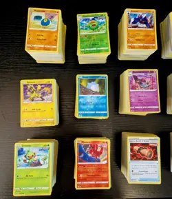 English Pokemon Bulk Cards | Normal + Reverse | Modern Mixed Sets | C + UC + R - Image 3