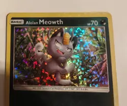 Rare Alolan Meowth 8/12 Holo McDonald's Promo Card 2017 Pokemon TCG Near Mint . - Image 2