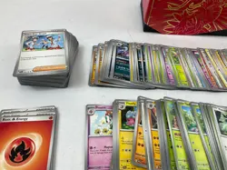 Pokemon-Mixed Bundle of 2023 Cards in Box-Trading Cards/Trainer/Energy/Shiny - Image 2