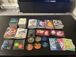 Random Pokemon Accessories Lot with many ETB Dividers all complete sets as well - Image 1