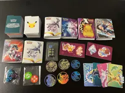Random Pokemon Accessories Lot with many ETB Dividers all complete sets as well - Image 2