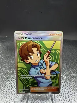 Pokemon Bill's Maintenance (Full Art) 162/168 Celestial Storm Holo (NM) - Image 1