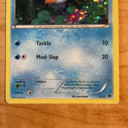 Pokemon TCG Mudkip Holo McDonald's 2015 Promo 5/12 - MP - Image 4