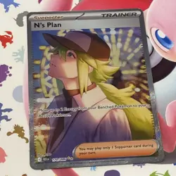 POKEMON - N’s Plan - 170-086 - Special Illustration Rare - S&V Black Bolt - NM/M - Image 1