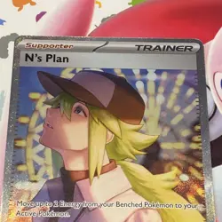 POKEMON - N’s Plan - 170-086 - Special Illustration Rare - S&V Black Bolt - NM/M - Image 3