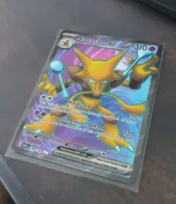 Pokemon Card Alakazam ex 188/165 Ultra Rare Scarlet & Violet 151 Near Mint - Image 2