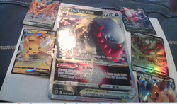 pokemon cards, 1 jumbo size card and 24 normal sized card. - Image 2