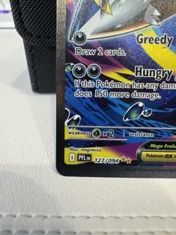 Pokemon Mega Sharpedo Ex 127/094 Special Illustration Rare Phantasmal Flames NM - Image 4