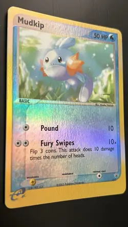 Mudkip 010 LP/NM (e-League) Nintendo Black Star Promo Pokemon TCG Reverse Holo - Image 2