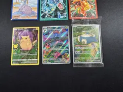Pokemon 3 Card Lot IR Promo Pikachu Gloom Snorlax - Image 1