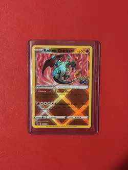 Radiant Charizard 011/078 Pokemon GO Holo - Image 1