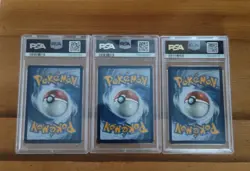 2021 Pokemon SWSH Greninja Gold Star Celebrations PSA Graded 8 Lot of (3) - Image 5