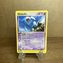 2003 Pokemon EX Sandstorm WOBBUFFET Non Holo 26/100 RARE E-Reader NM - Image 1