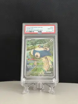 PSA 10 GEM MINT Snorlax ETB SVP 051 Black Star Pokemon 151 2023 English - Image 1