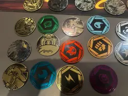 50 Pokemon TCG Coins Official Genuine Joblot Bulk Bundle - Image 3
