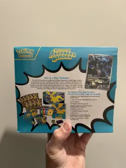Pokemon TCG Ascended Heroes ETB Factory SEALED in hand ships fast - Image 2
