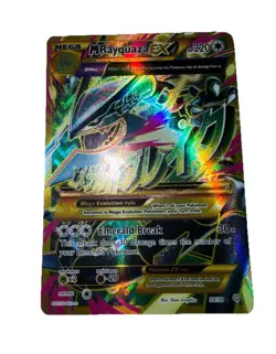 Pokemon M Rayquaza EX Full Art Holo Ultra Rare XY Ancient Origins 98/98 220HP - Image 1