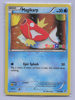 Pokemon TCG Magikarp - 22/83 Toys R Us Promo Holo Foil Stamped English SEALED - Image 1