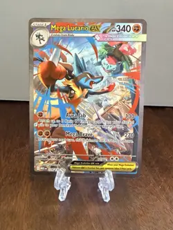 Mega Lucario ex - 179/132 - SIR - Mega Evolutions - Pokemon - NM/M - Image 1