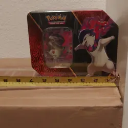 Pokemon Divergent Powers Tin Hisuian Typhlosion Decidueye Samurott Booster Promo - Image 1