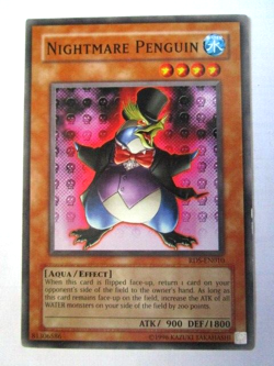 Yugioh! Nightmare Penguin-En010 Common Unlimited Moderate Play!! - Image 1