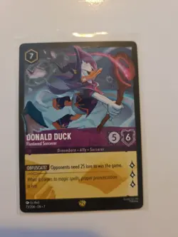 Disney lorcana Donald Duck - Flustered Sorcerer 73/204 Archazia's Island Regular - Image 1