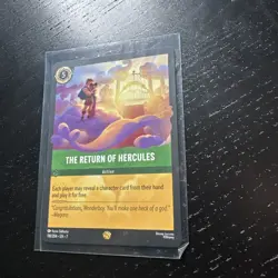 The Return of Hercules Archazia's Island 118/204 Legendary Disney Lorcana Mint - Image 3