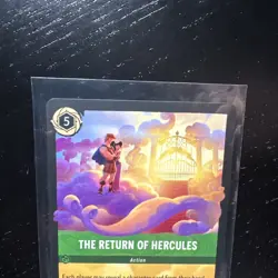 The Return of Hercules Archazia's Island 118/204 Legendary Disney Lorcana Mint - Image 4