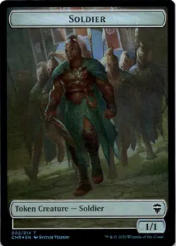Copy - Soldier Token Foil - Commander Legends - 13 // 2 NM - Image 3