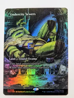 Undercity Sewers (Borderless) Teenage Mutant Ninja Turtles Eternal-Legal Foil - Image 1