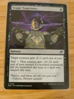 MTG Tragic Trajectory 0122 Edge of Eternities M/NM Free UK P&P - Image 1