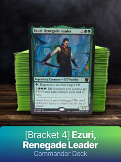[MTG] [Bracket 4] Ezuri, Renegade Leader Commander Deck - Custom Deck - Image 1